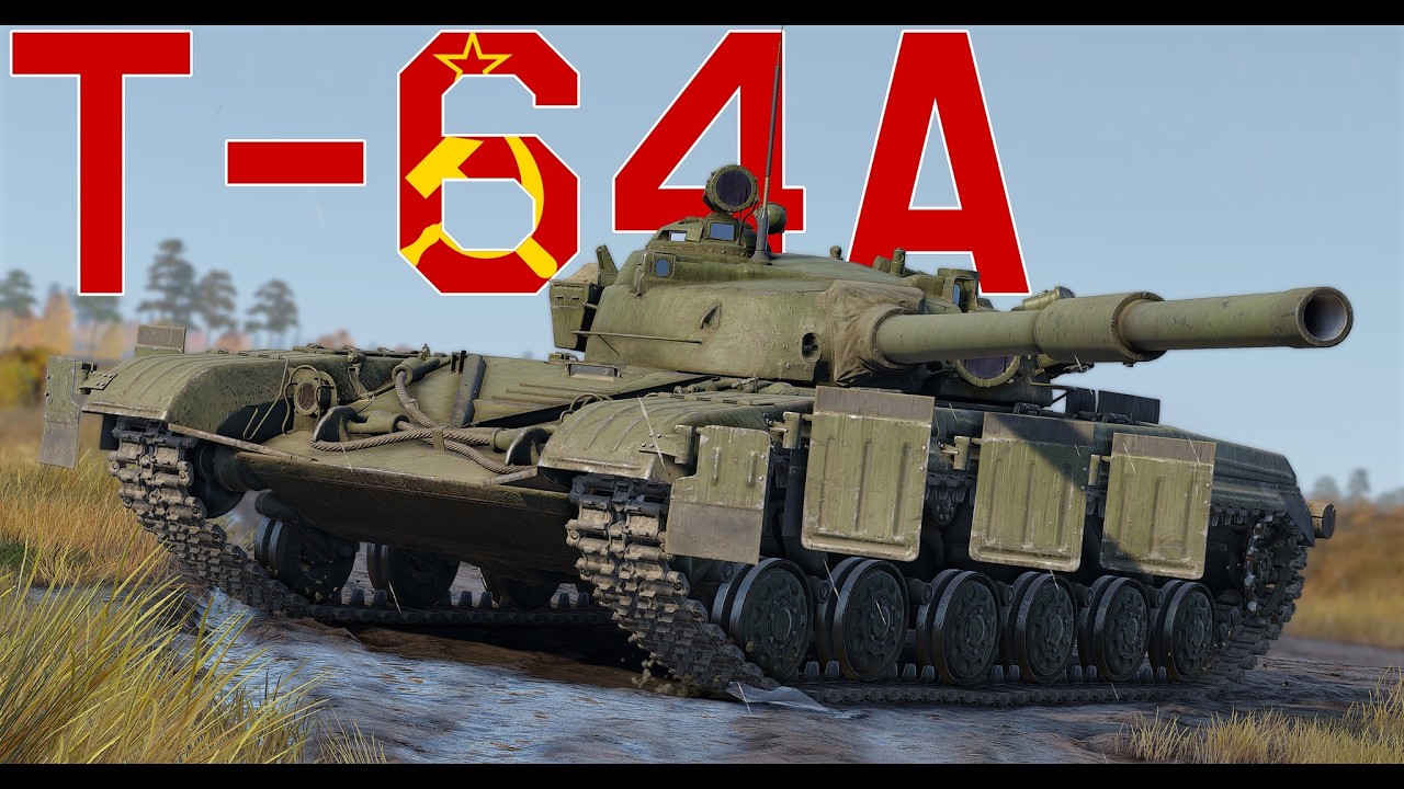 6s Reload Great Again USSRㅣWar Thunder T-64AㅣUHQ 4K