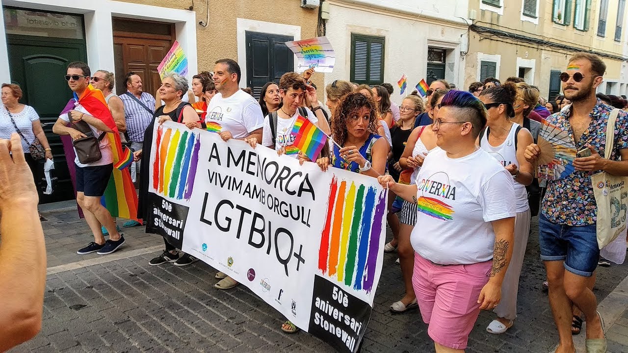 Desfile Orgullo LGTBI 2019 Mahón. Desfilada Orgull LGTBI Maó 2019