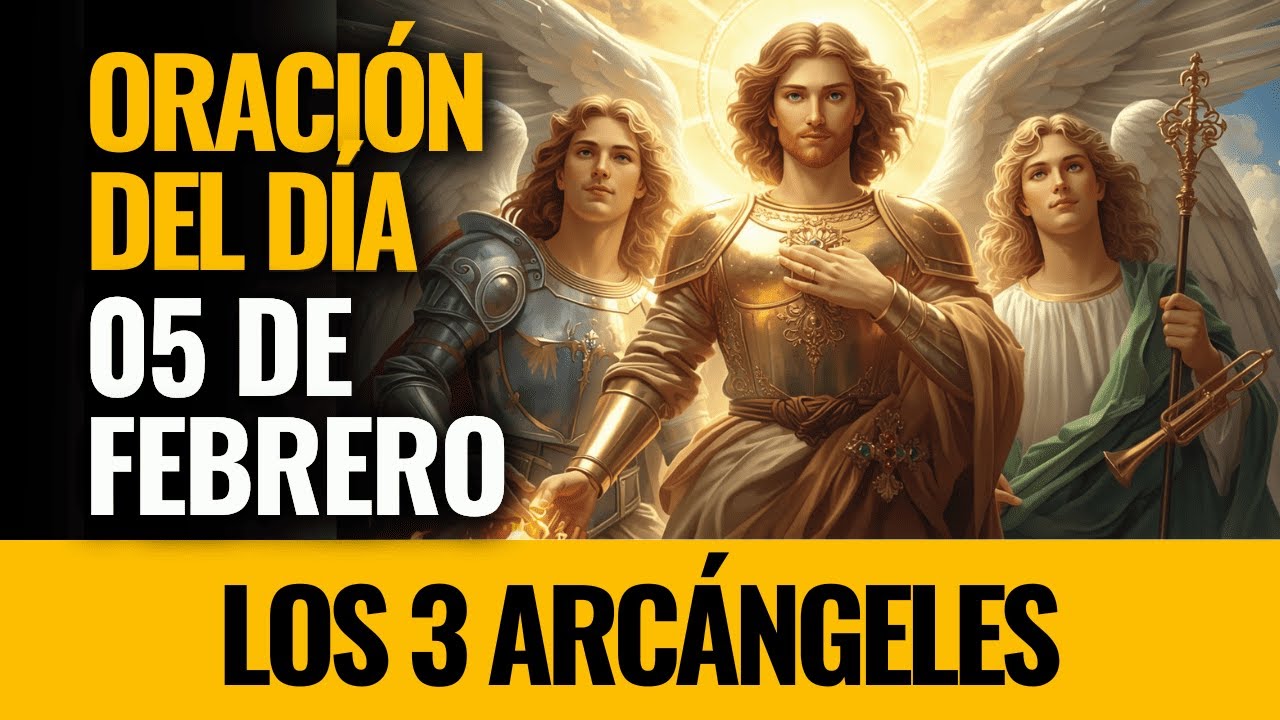 ¡Los 3 Arcángeles disipan la ansiedad y traen paz interior! Ruega con fe