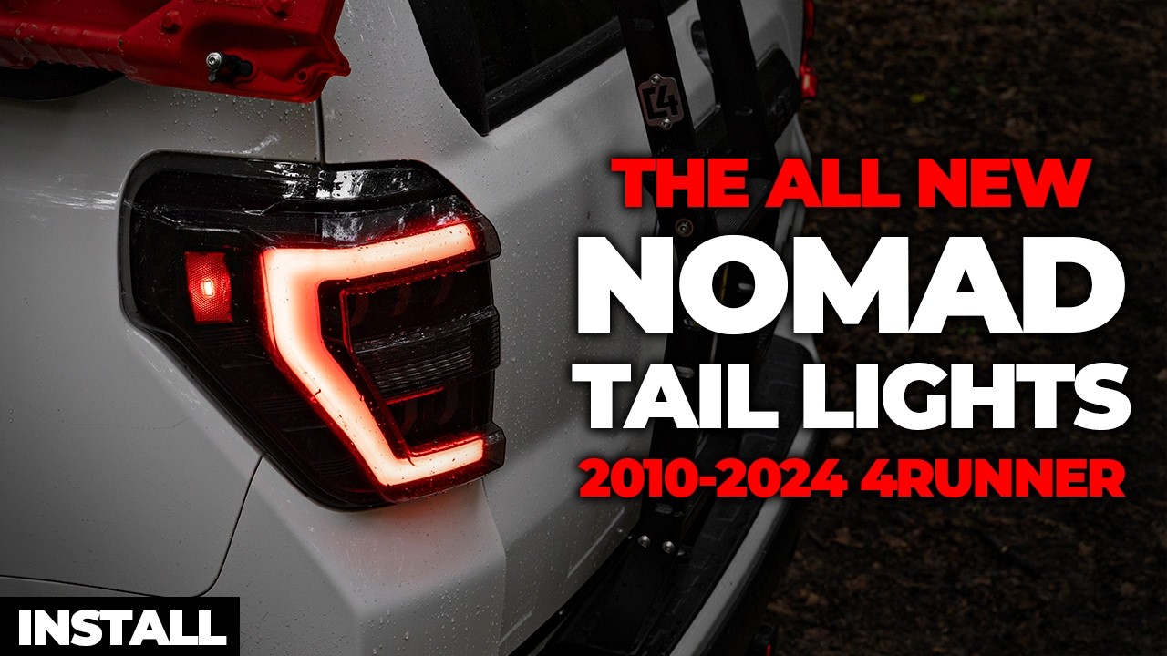 The ALL NEW 4Runner Nomad Tail Lights | Install