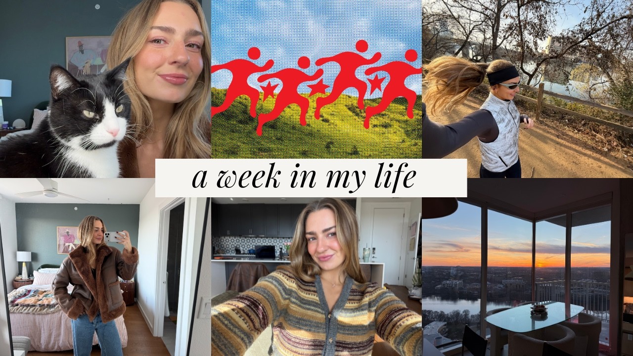 a week in my life: days in austin, ADHD struggles, staying motivated & more