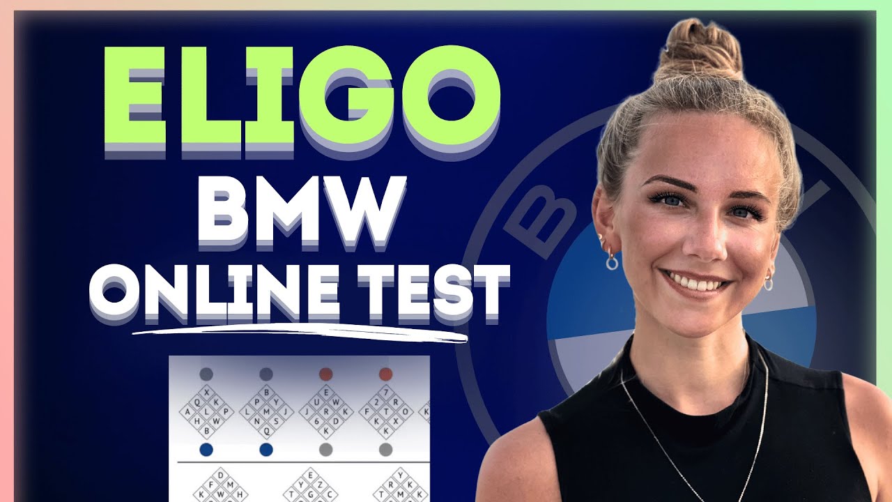 🚙🚙 CAREER at BMW: First, pass the eligo Test BMW! &ndash; This is what awaits you!