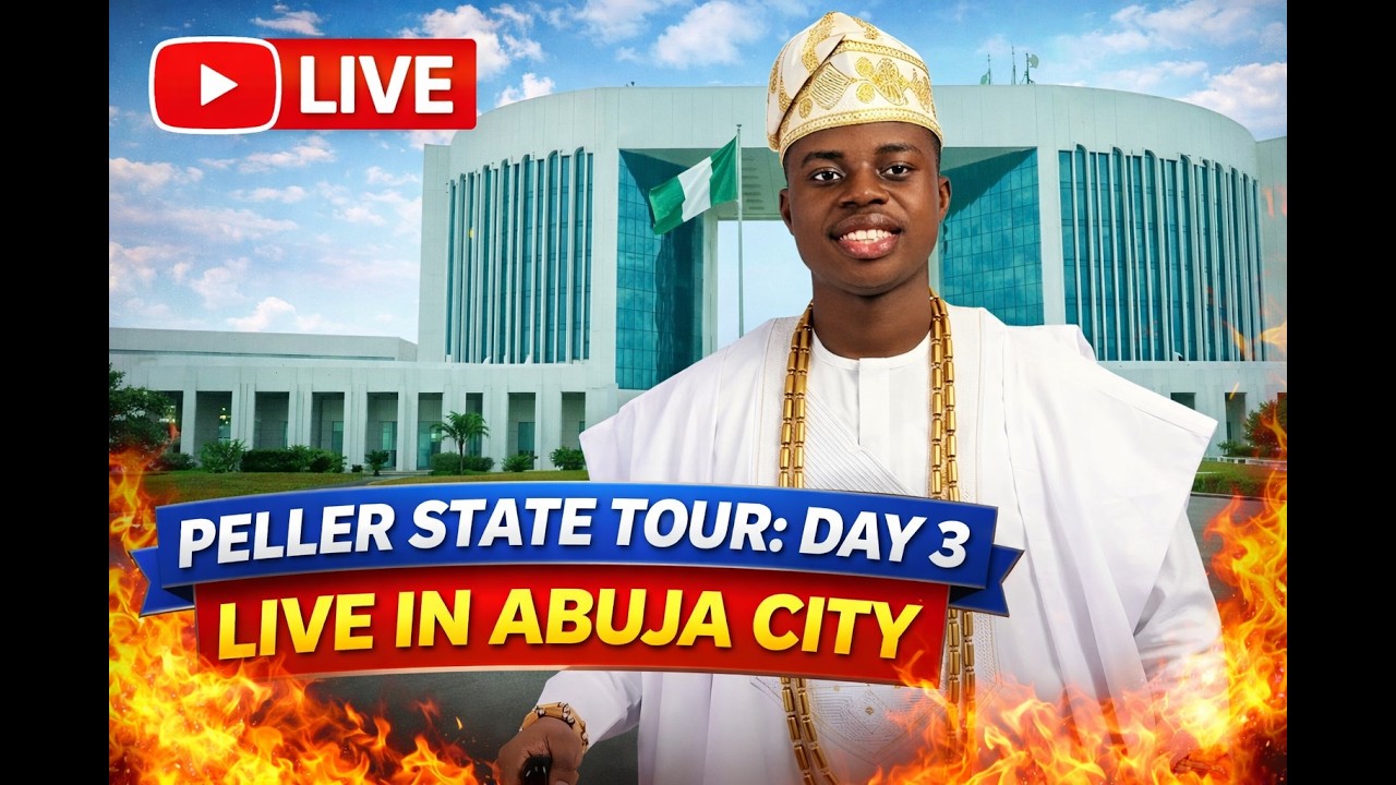 Peller State Tour &ndash; Day 3 Live in Abuja 🇳🇬 | IRL Streaming, Fans, Street Vibes & Crazy Moments 🔥