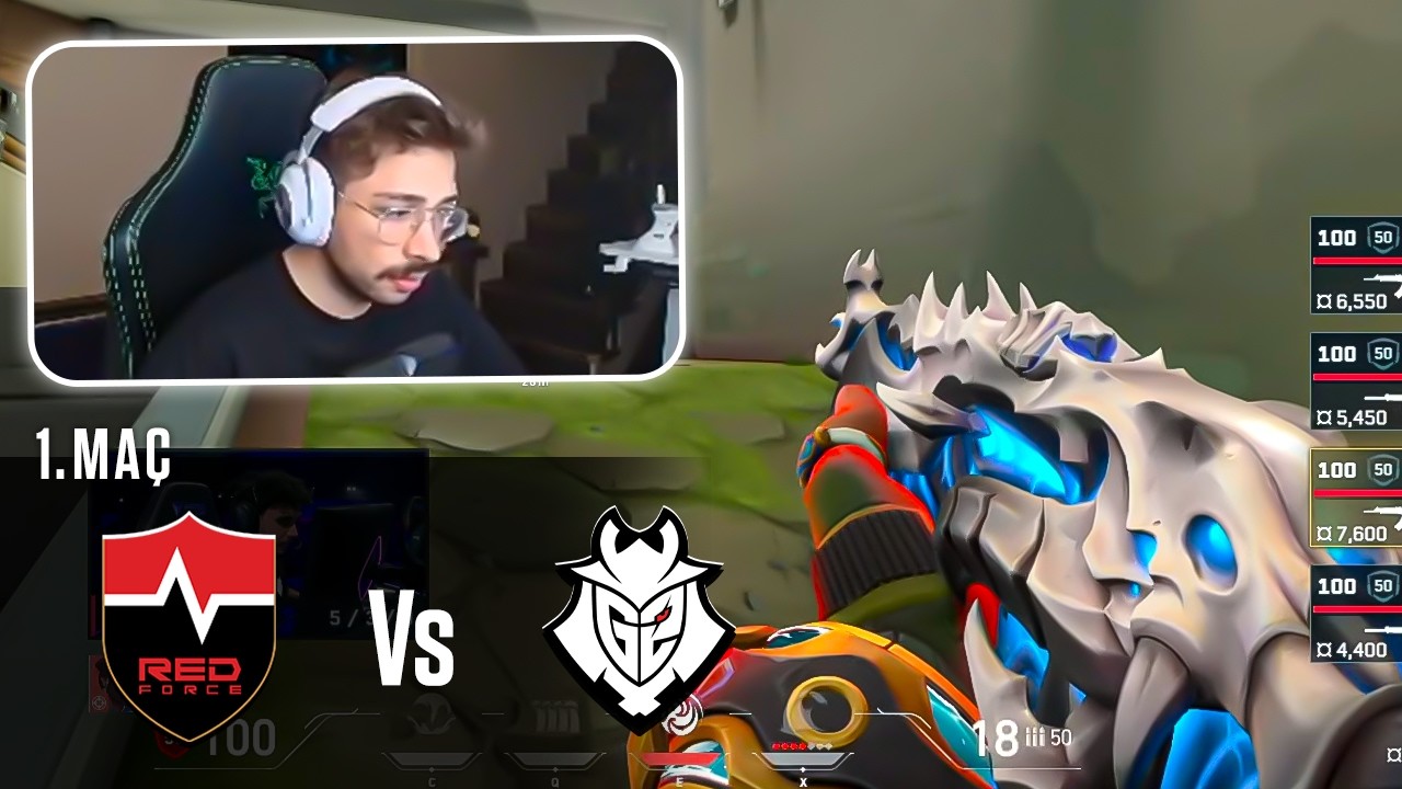 G2 Esports vs Nongshim RedForce 1.MAÇ | Masters Santiago 2026 | VALORANT