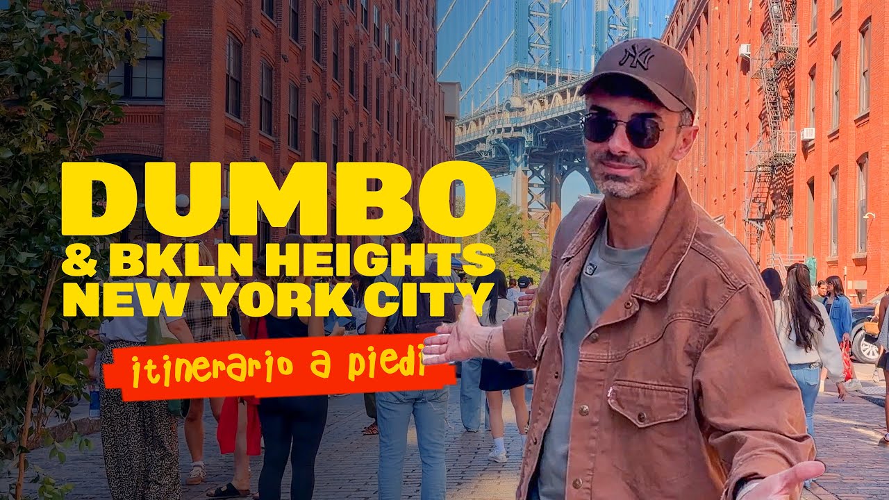Cosa vedere a DUMBO e BROOKLYN HEIGHTS in 1 giorno | ITINERARIO nel quartiere più cool di New York.