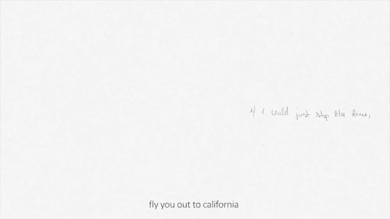 Chelsea Cutler - all i do is spin around you (Official Lyric Video)