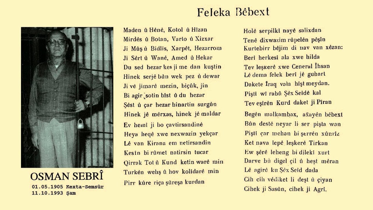 Osman Sebrî - Feleka Bêbext - Rêşad Sorgul