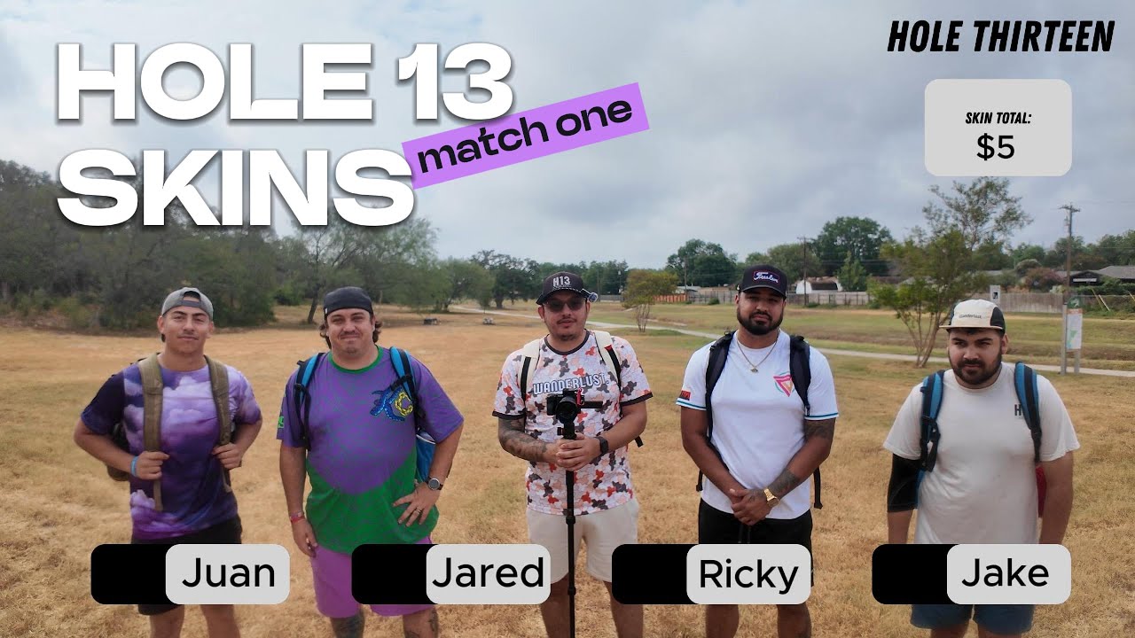 Hole 13 Skins Match #1 - Juan, Jared, Ricky, & Jake