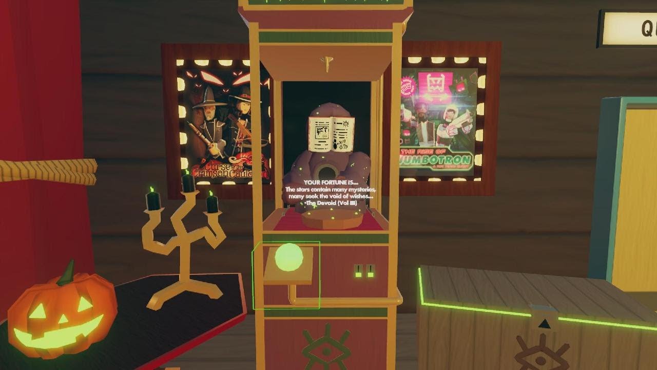 Rec Room - Summon The Teller without amulet.