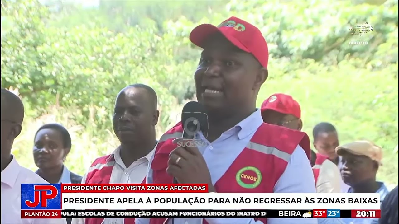 PRESIDENTE DA REPÚBLICA VISITA EN1 NA MANHIÇA