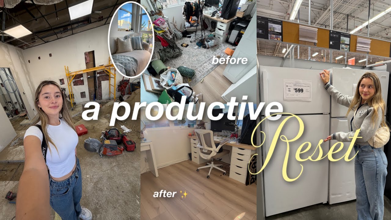 the ultimate *LIFE DEEP CLEAN* as a productive girl in her 20's