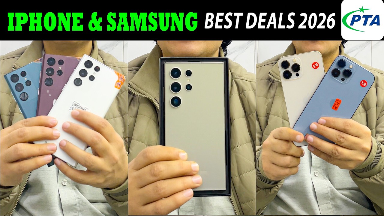 Apple iPhone & Samsung Galaxy Best Prices in Pakistan | Best Deals 2026 🔥
