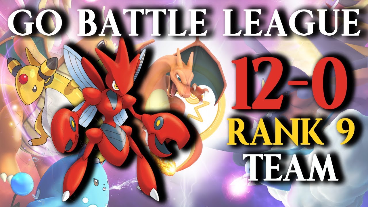 GO Battle League: 12 - 0 Scizor Streak! (Ultra League - Premier)