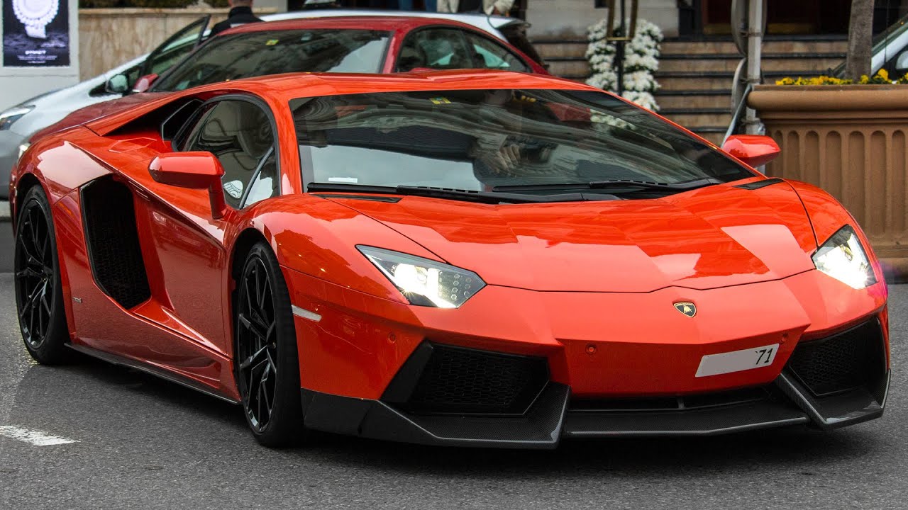 ARANCIO ARGOS LAMBORGHINI AVENTADOR LP700-4 - Driving and sound 2016 HQ