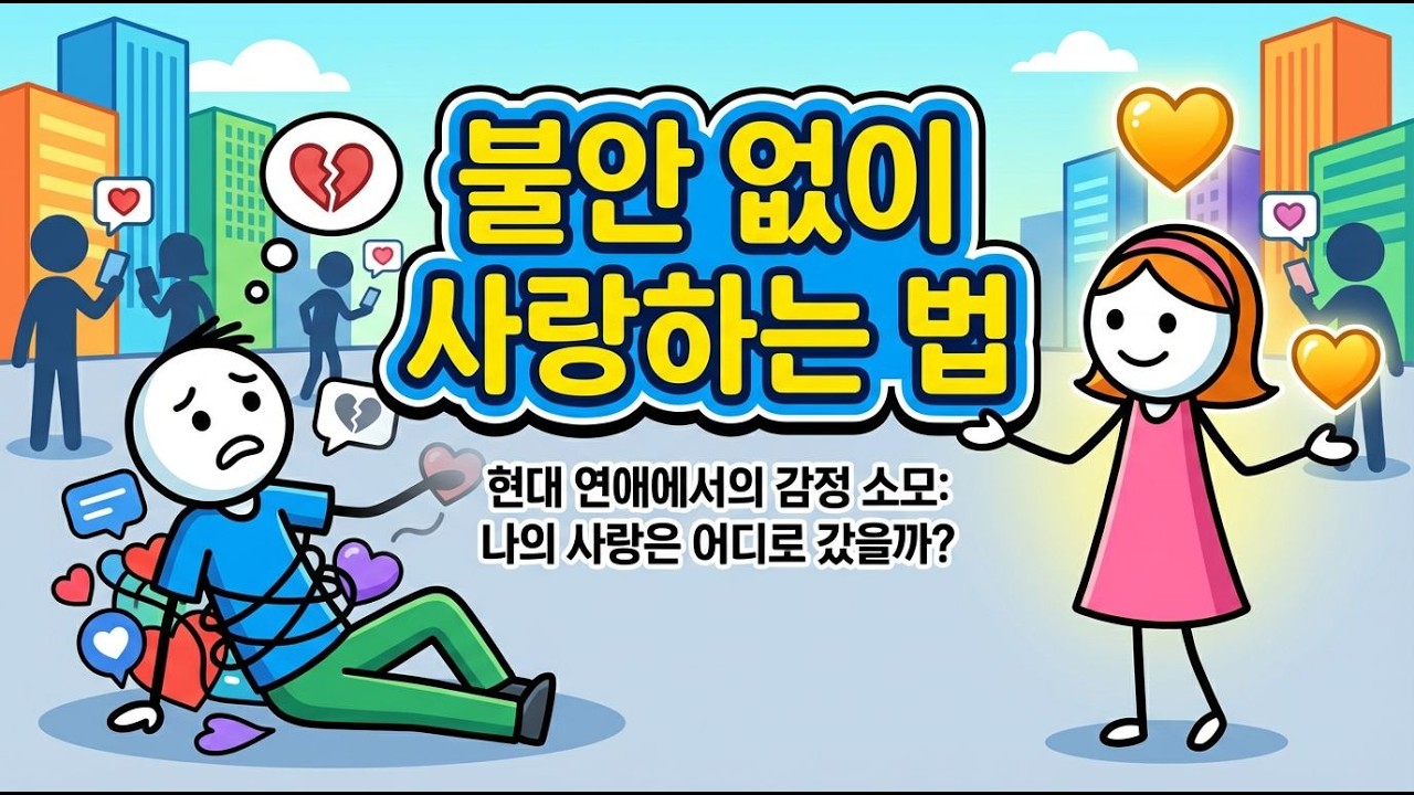 관계를 소모하지 않는 데이트법: 불안 없이 사랑하는 법