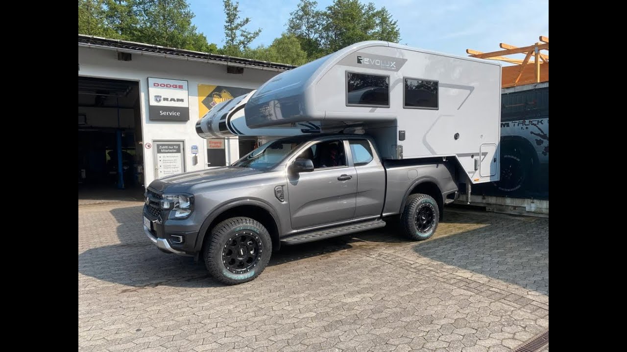 REVOLUX 2.8 Ultra Light Wohnkabine Pickup Camper Vorführkabine