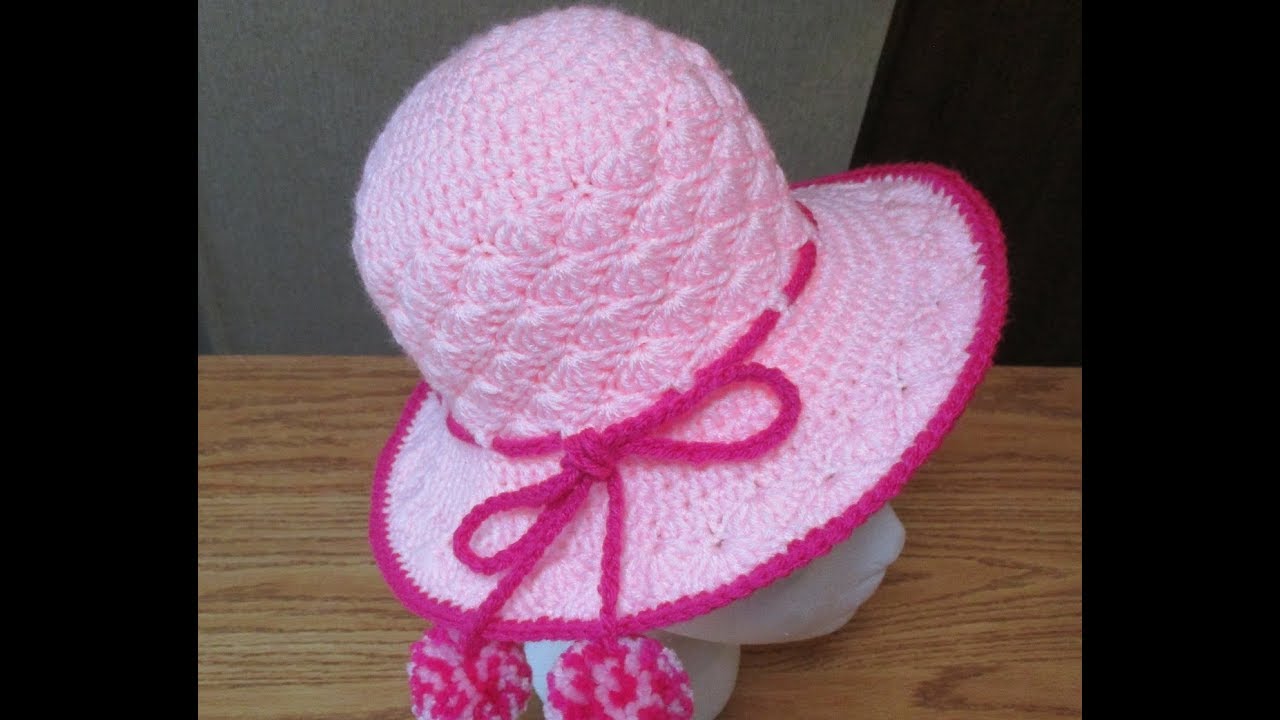 Crochet hat for 3 to 6 years old part 1