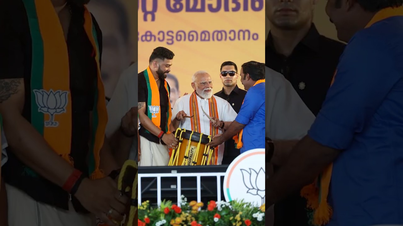 Drums, cheers and unmatched excitement&hellip; Palakkad witnesses Modi magic!