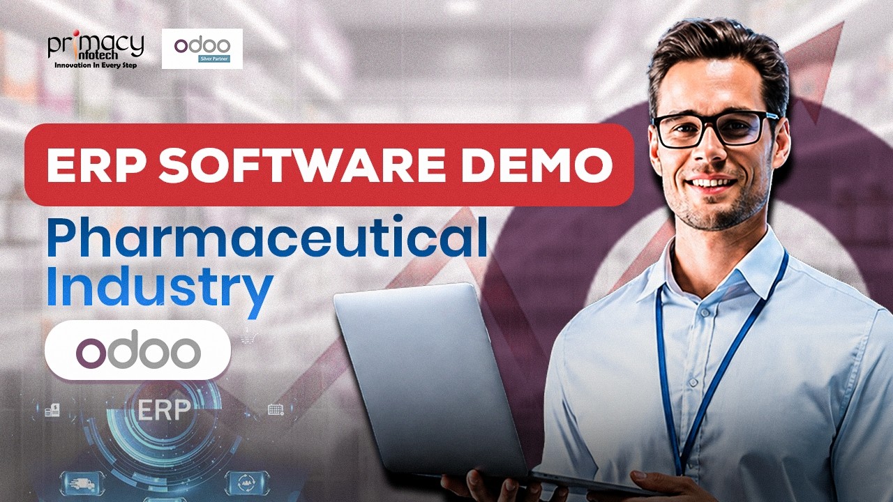 Odoo ERP for Pharmaceutical Industry | Pharma ERP Software Demo for Business Owners.