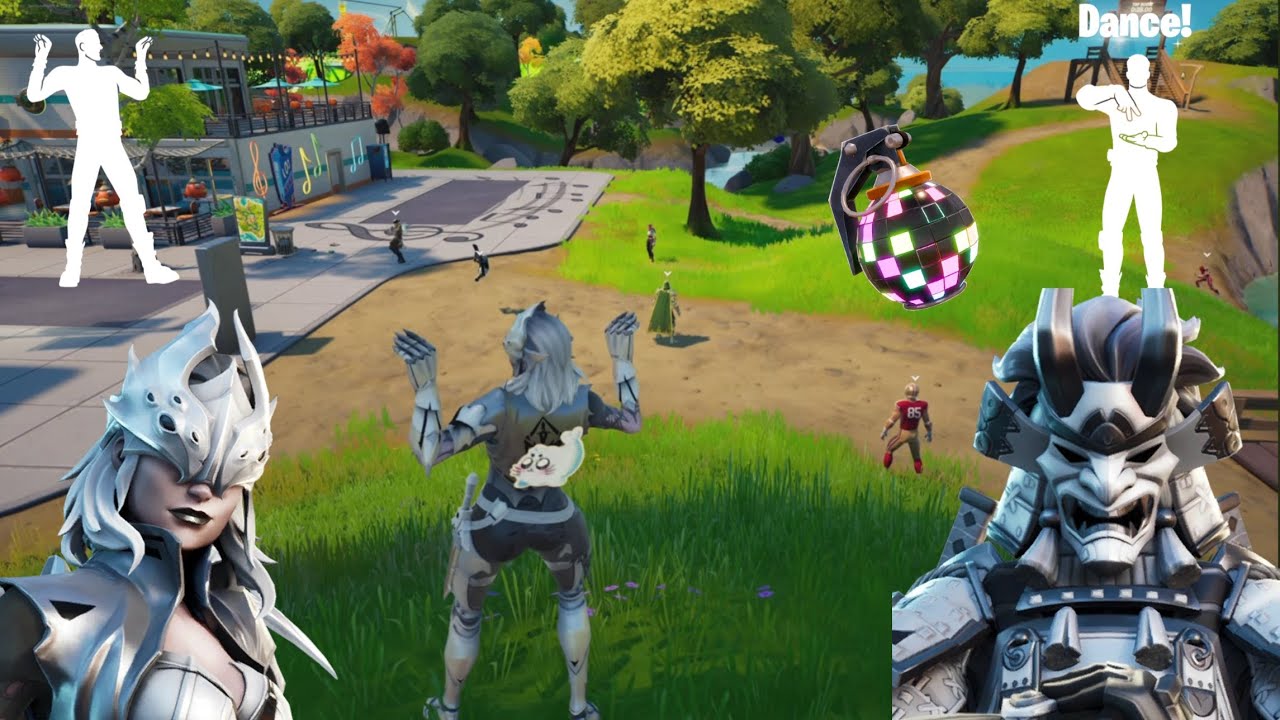 *New* Deep Explorer emote with the Corrupted Legends Pack in Party Royale | Fortnite