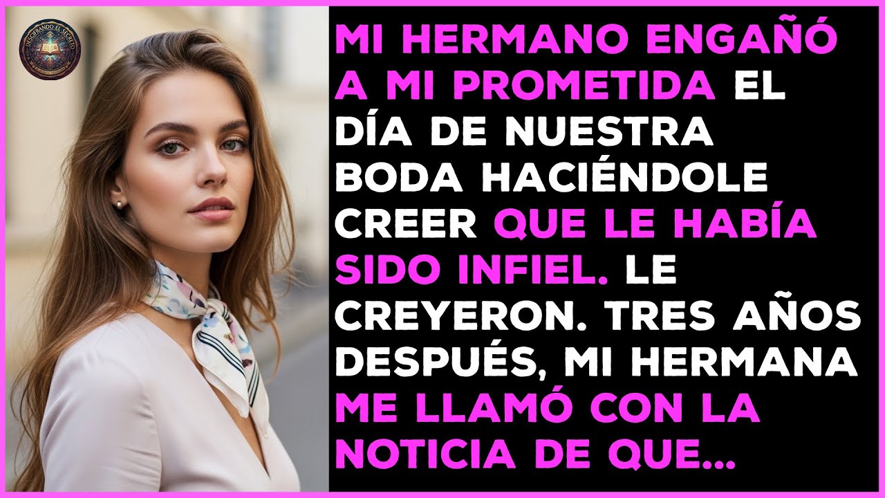 Mi hermano engañó a mi prometida el día de la boda, haciéndole creer que la traicioné.