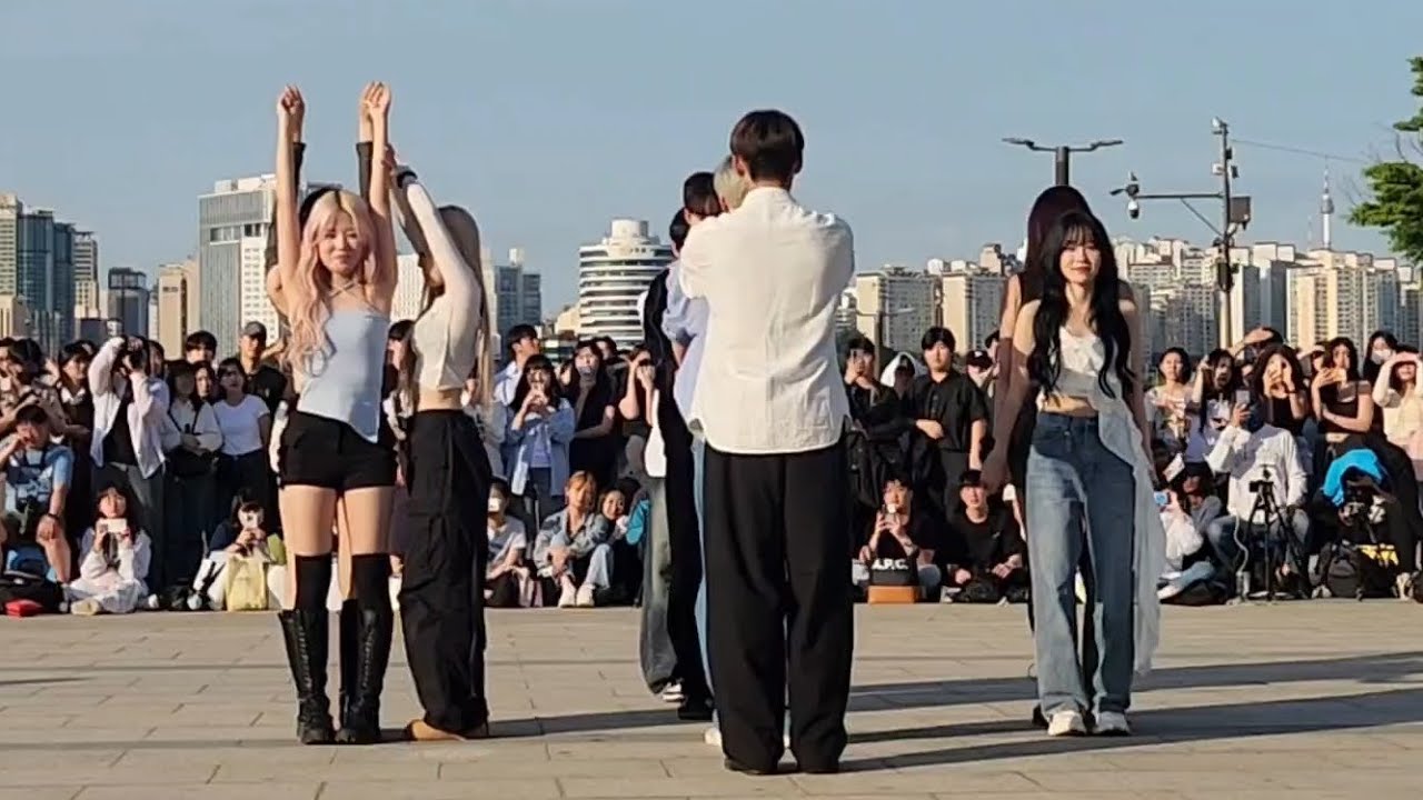 240519 ARTBEAT 아트비트 여의도한강버스킹 청하(CHUNG HA) - 이니미니(EENIE MEENIE) 후면캠 SIDE CAM