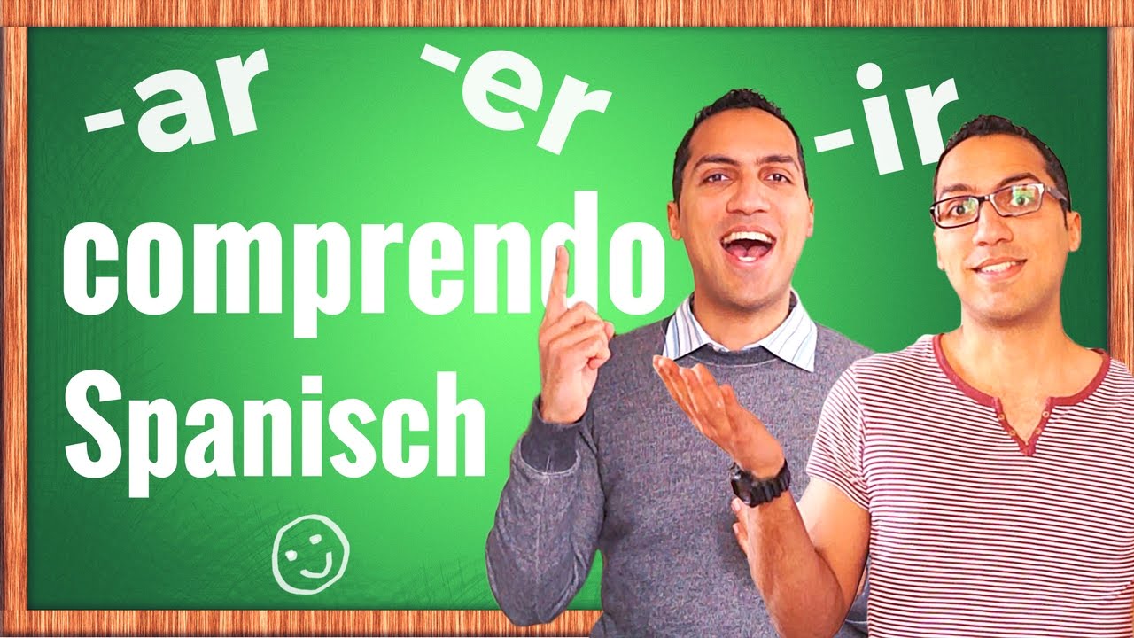 Spanische Verben schnell und einfach konjugieren...  AR,  ER,  IR