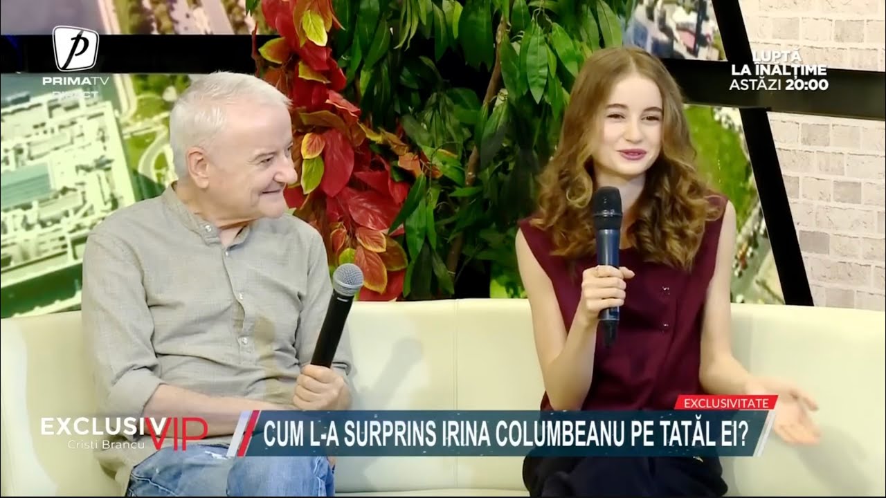 Apariție de senzație! Irina și Irinel Columbeanu, interviu plin de emoție