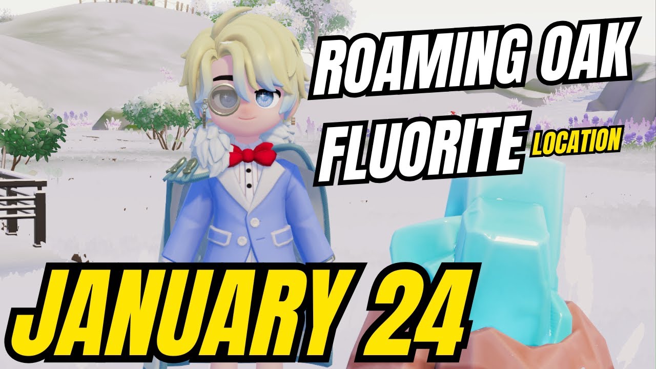 January 24, 2026 - Roaming Oak Tree & Flawless Fluorite Location! Heartopia