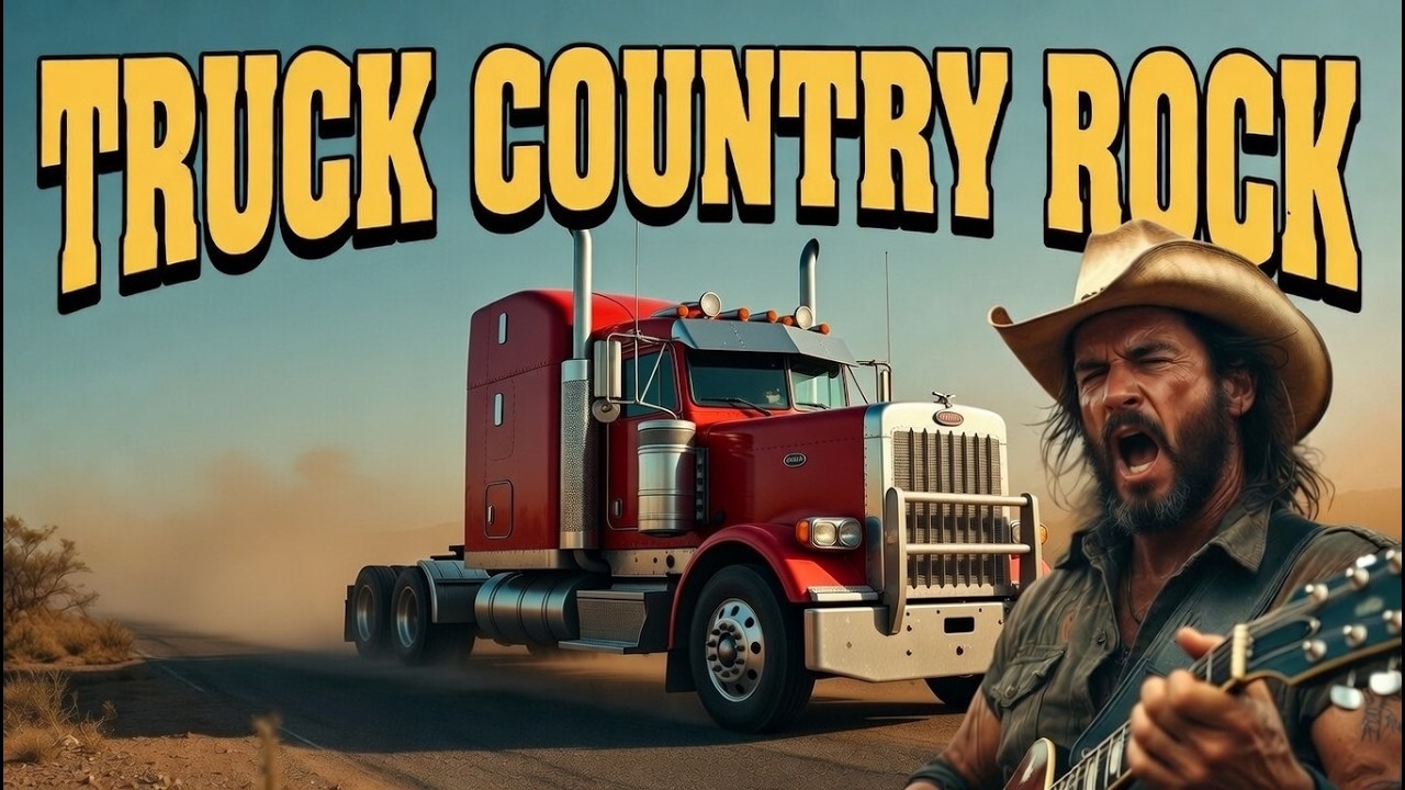 Big Rig Rock Country Experience 🔥 Guitar & Open Highway | Wild Truck Country