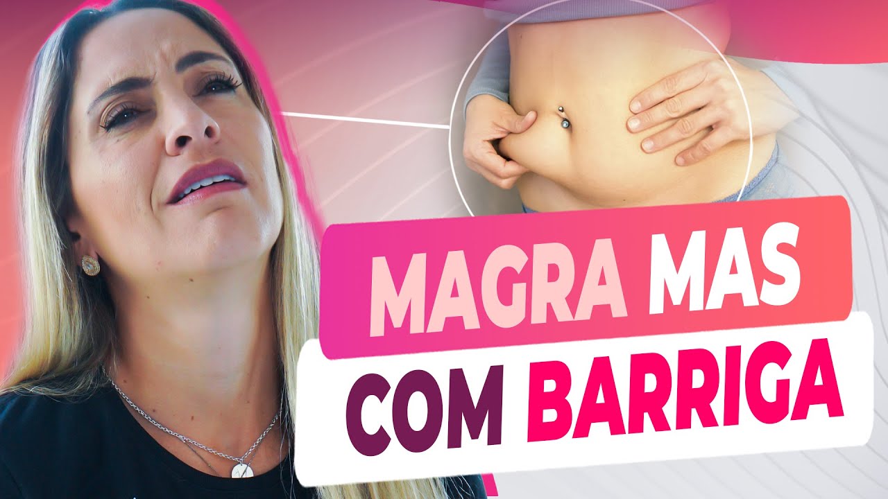 FALSA MAGRA - Como PERDER BARRIGA mesmo SENDO MAGRA