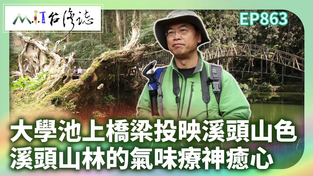 大學池上一彎橋梁投映溪頭山色 溪頭山林的氣味療神癒心｜南投縣鹿谷鄉 麥覺明【@ctvmit   863集】
