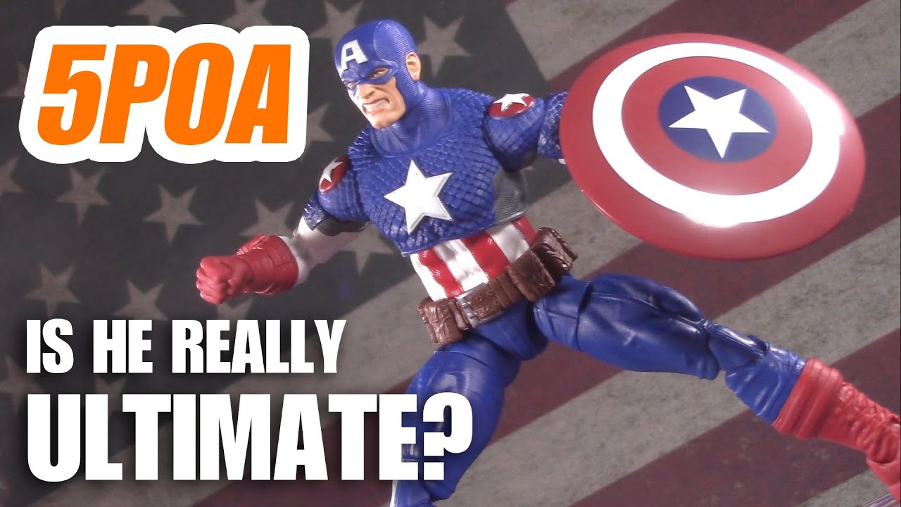 Является ли эта фигурка Капитана Америки из серии Marvel Legends Ультимативной фигуркой Кэпа? (Ha...