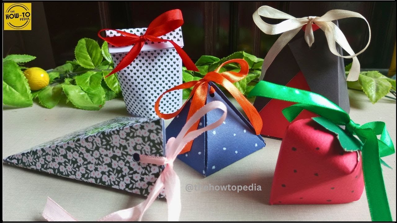 5 Easy And Creative Gift Box Ideas To Gift Wrap Jewelry | DIY Gift Box Ideas For Small Gifts 🎁