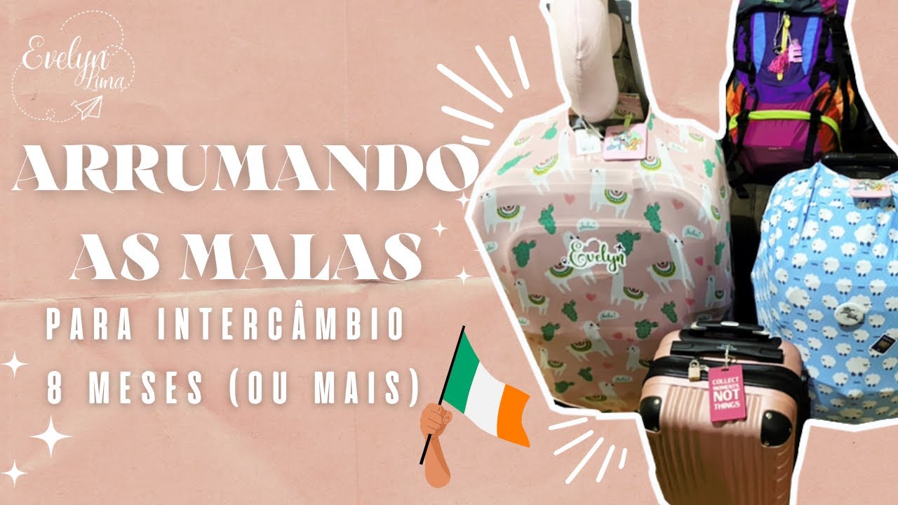 ARRUMANDO AS MALAS PARA INTERCÂMBIO DE 8 MESES ✈️