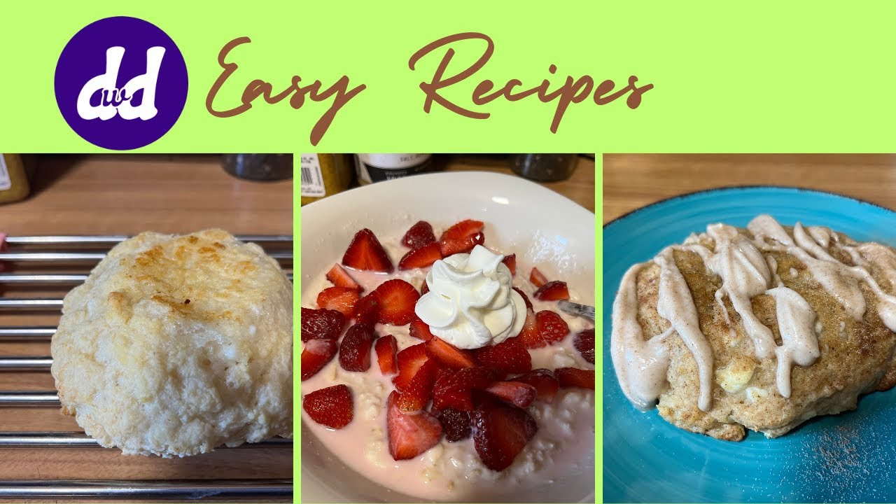 Meal Prep | Sweet and Savory Cottage Cheese Rolls | Strawberry Cheesecake Over Night Oats #mealprep