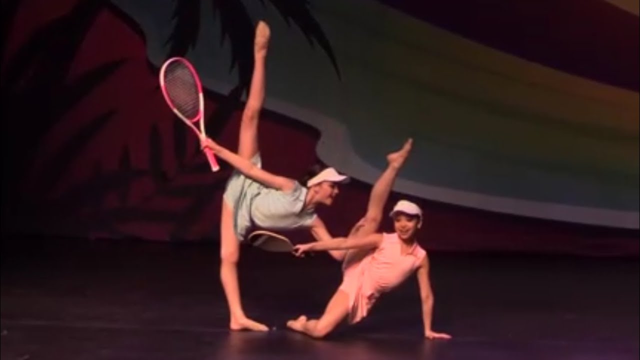 Lily Bolno & Miah von Grolman - Pickleball vs Tennis [Judged Version] (Full Duet Dance)