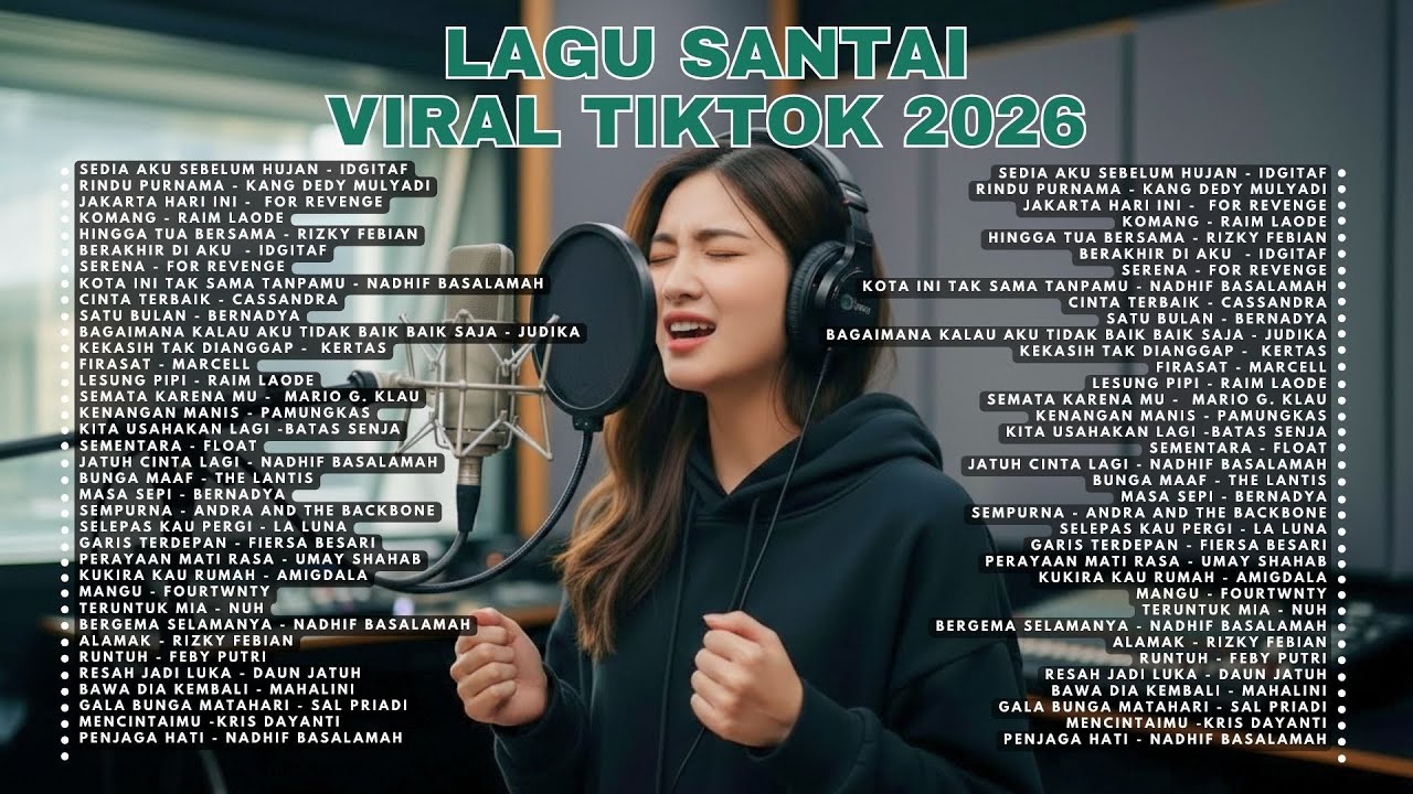 Lagu Santai Viral Tiktok 2026 — Enak Didengar Di Waktu Santai 🍃 | Lagu Pop Indo Terbaru 2026 🤍🎧