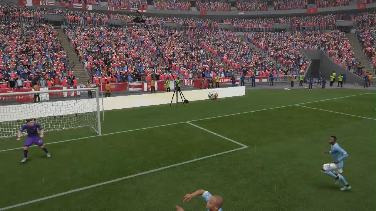 Arsenal 6-2 City FA CUP FIFA 16