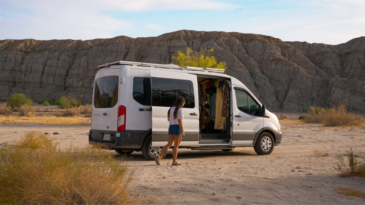 a day in the life of vanlife + how I find overnight parking