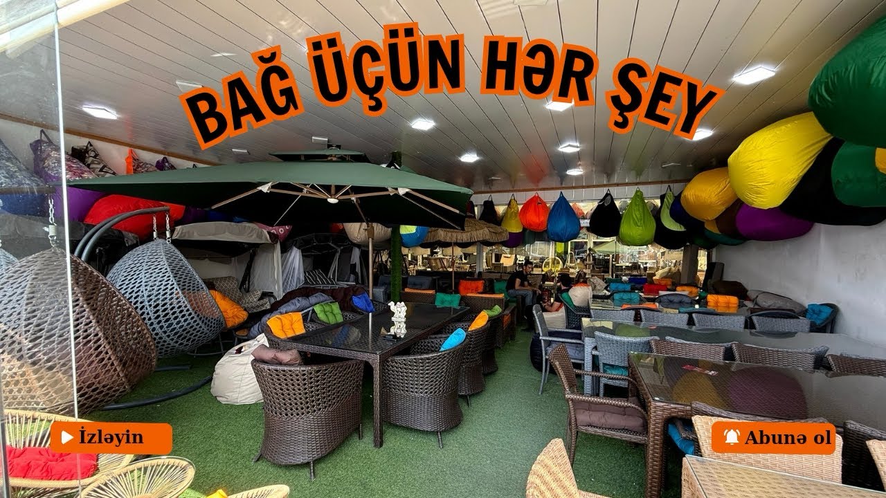 Yay Mövsümünə Hazırsan? Sədərəkdə Ən Gözəl Bağ Avadanlıqları, Mebellər, Yelləncəklər mağazaları