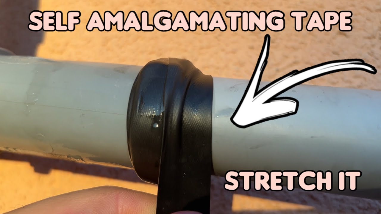 Fix Leaks Instantly with Self-Sealing  Self-Amalgamating Tape | Easy DIY Repair