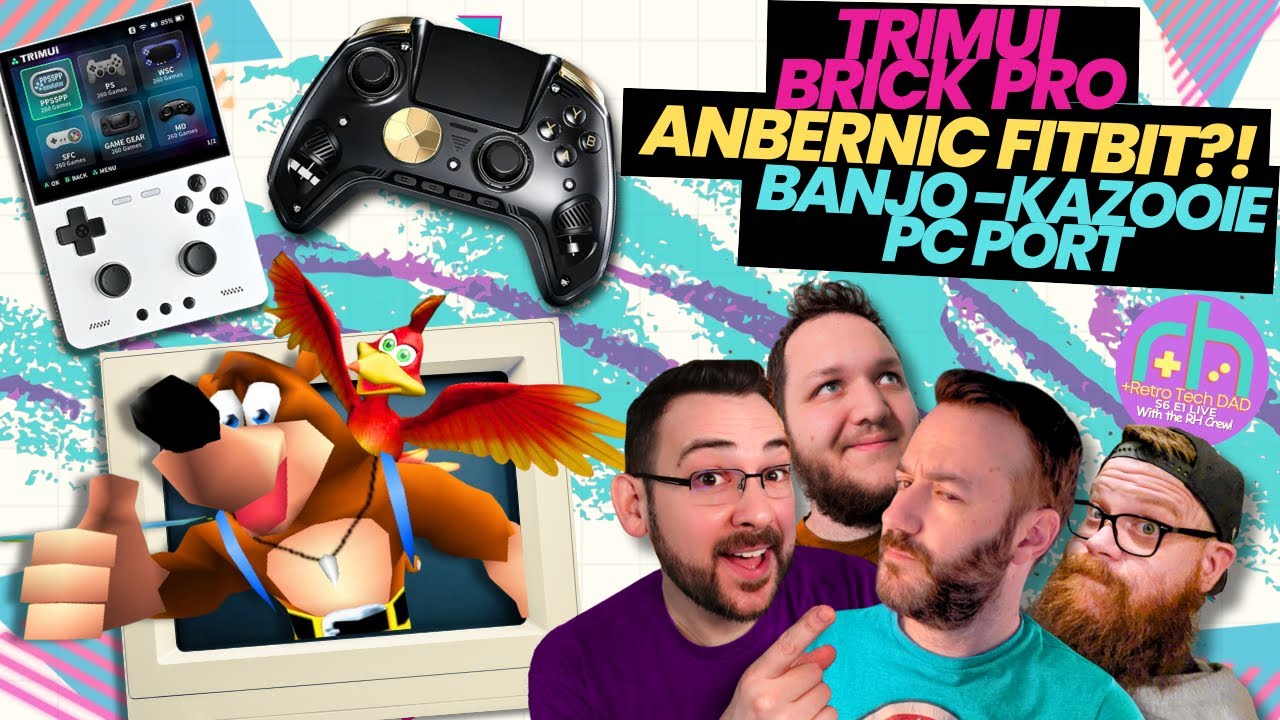 TrimUI Brick PRO, Anbernic G01 & Banjo Recomp | RH Podcast S6 E1