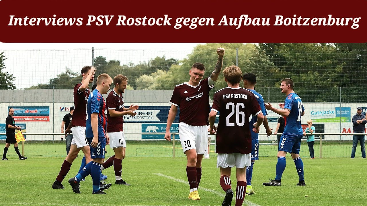 🎤 Interviews nach dem Spiel gegen die SG Aufbau Boitzenburg | Lübzer Pils Landespokal 🏆