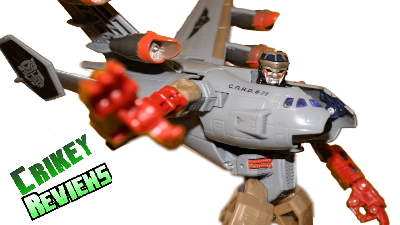 Transformers Revenge of the Fallen - Stratosphere with Optimus Prime Figure Review