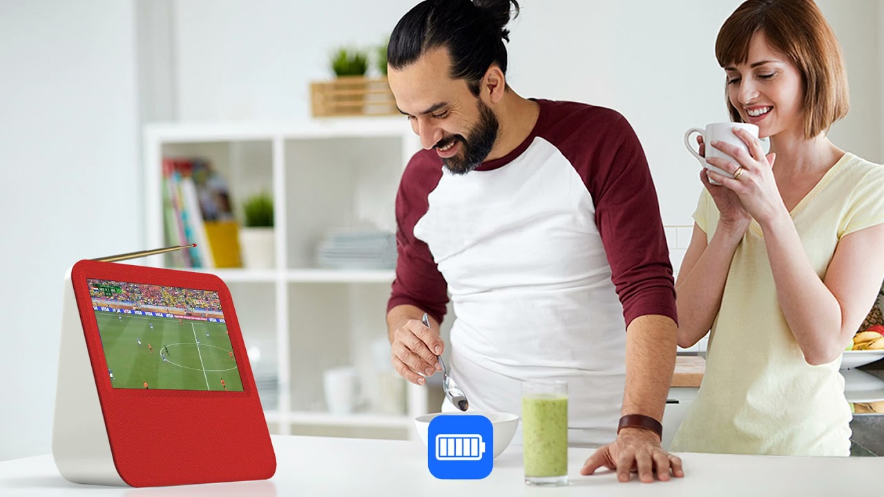 Portable TV with DAB/DAB+/FM Radio