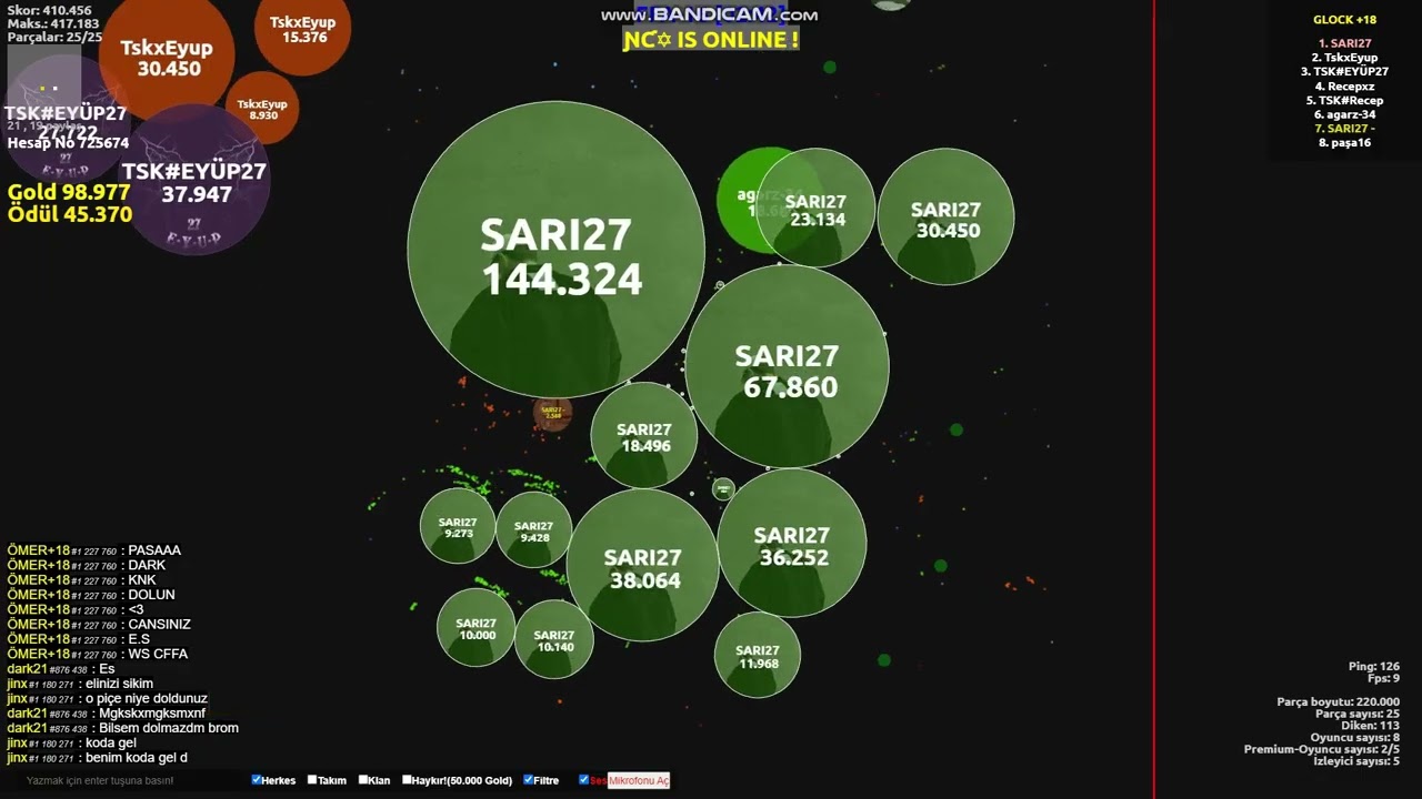 #agarz SARI27 SERİ GB VİDEOSU PART3