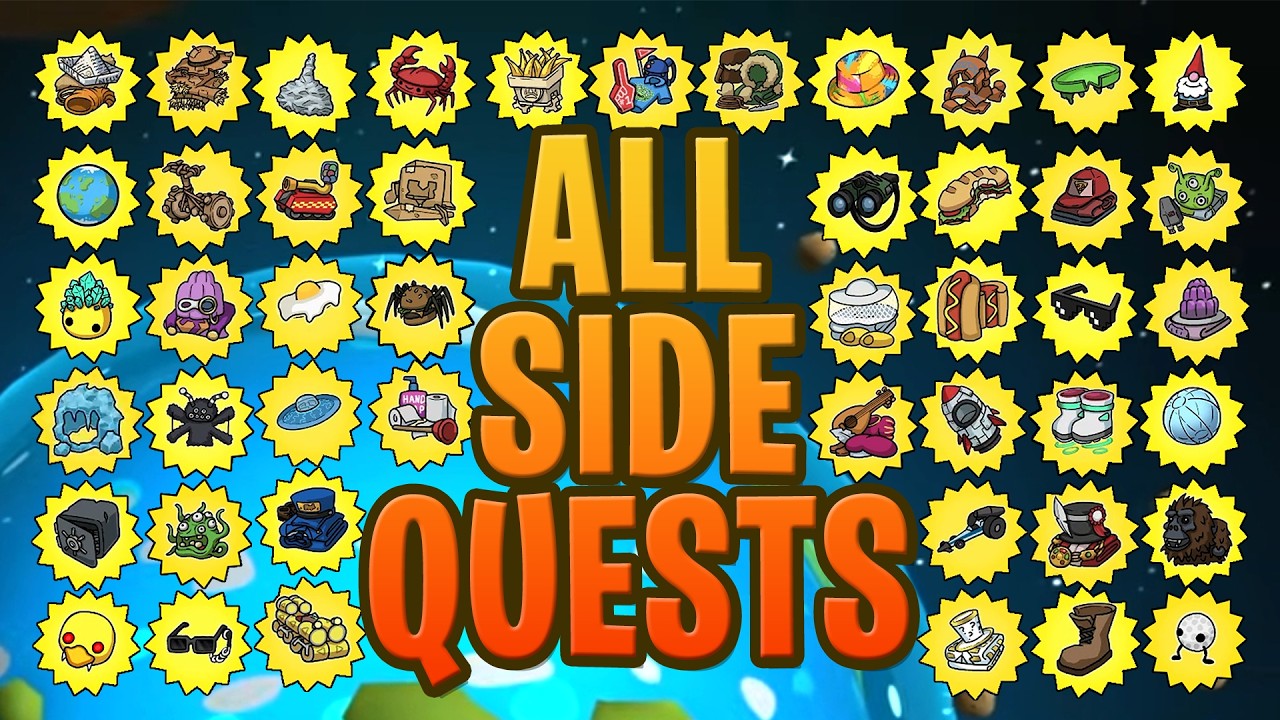 UNLOCK ALL CLASSIC SIDE QUESTS OUTFITS & SECRETS 🤩 in Wobbly Life SPACE UPDATE