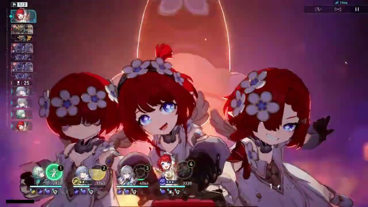 E0 Anaxa (THerta LC) Memory of Chaos 12 - Banacademy Boss 0 Cycle