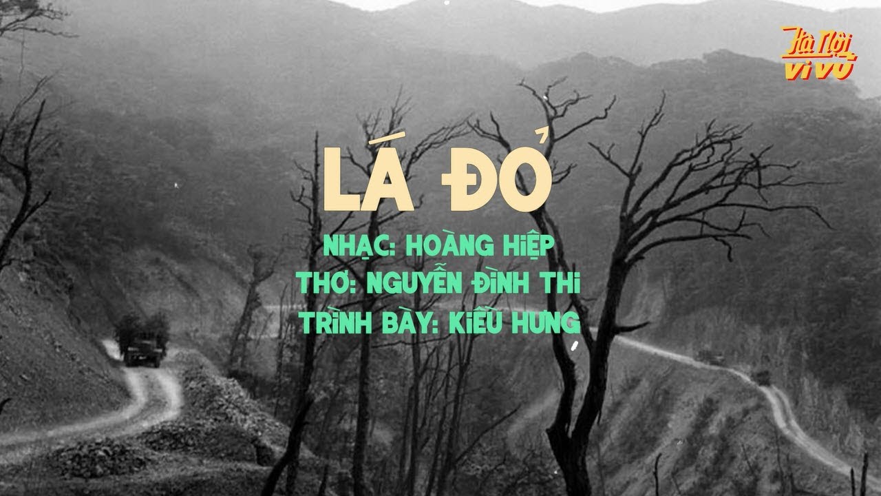 Lá Đỏ (Thu thanh sau 1975) | Official Lyric Video by Hà Nội Vi Vu